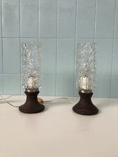 Coppia Di Abat-jour Anni 60