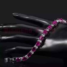 8CT 14K White Gold Plated