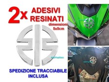2 ADESIVI KAWASAKI STEMMA MOTO