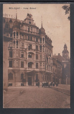 Cartolina Bolzano Hotel Bristol CALESSE ANIMATA DA1633