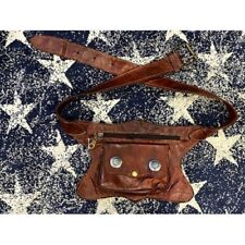 Borsello con cintura in pelle