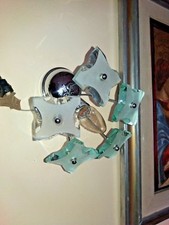 1960s Water Green Chiseled