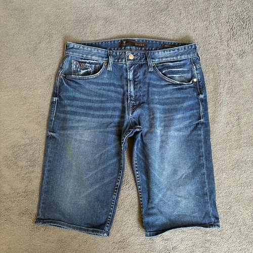Pantaloncini guess blu - guess,