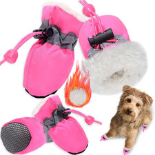 4PCS Stivali per Cane,Stivali