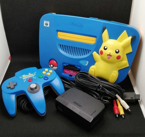 Console pikachu nintendo - console,