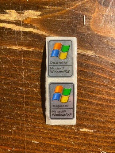 Adesivo originale windows xp - originale,