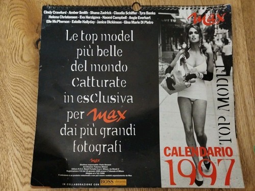 Calendario max 1997 top model - 1997,