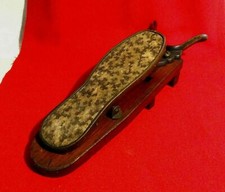 ? ANTICO SFILA / SCARPE / STIVALI EPOCA 1890 MECCANICO E FUNZIONANTE-1025-