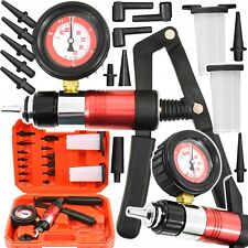 Pompa Vuoto Per Spurgo Freni Sistema ABS Kit Officina Con Adattatori Universali