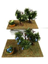 Vigneto con Uva Cm 9x15x8h - Fattoria Contadino Vigna Scenografia per Presepe