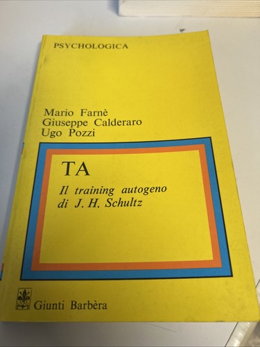 Training autogeno j h - il,