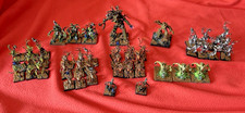 WOOD ELVES ELF SYLVANETH ARMY OOP GW FANTASY WARRIORS PAINTED WARHAMMER FANTASY