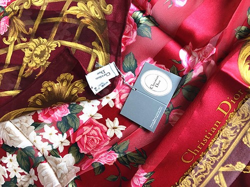 Christian dior sciarpa seta - dior,