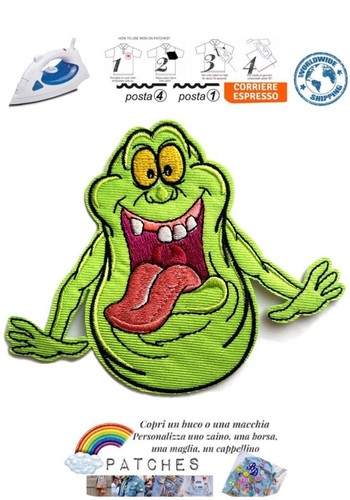 Patch ghostbusters slimer - slimer, iron