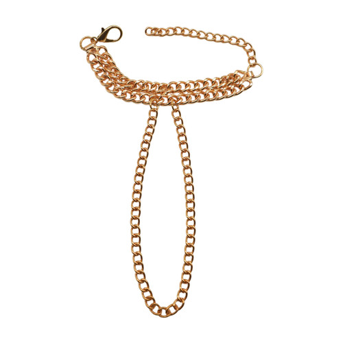 Bracciale donna catena metallo