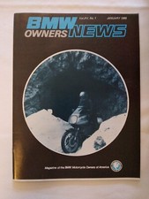 1985 January BMW Owners News