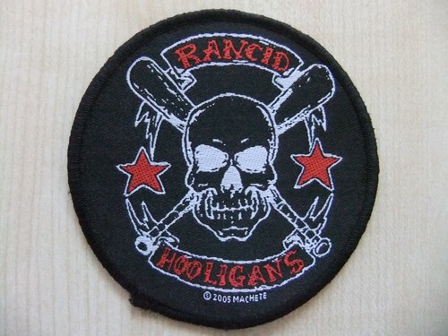 Rancid hooligans aufnäher - rancid,