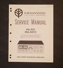 Kenwood KA-501 5011 High Speed