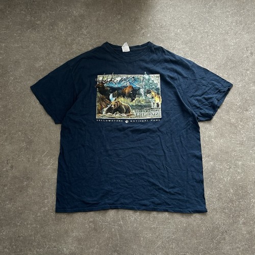 Shirt vintage yellowstone - t-shirt,
