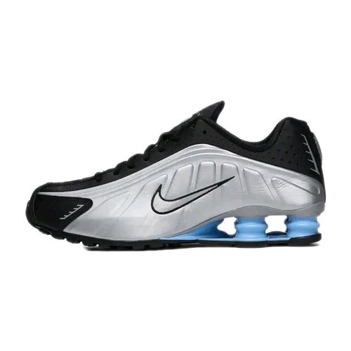 Nike shox sneaker uomo nero - shox, r4