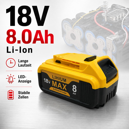 Per batteria dewalt 5ah - batteria,