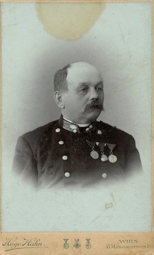 Foto ww1 cdv soldato vienna - foto,