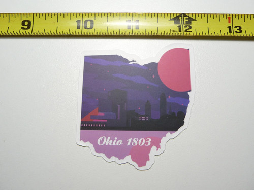 Ohio piccolo adesivo - ohio,