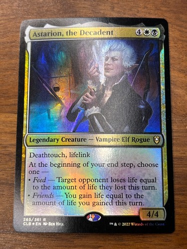Foil astarion the decadent - 1x,