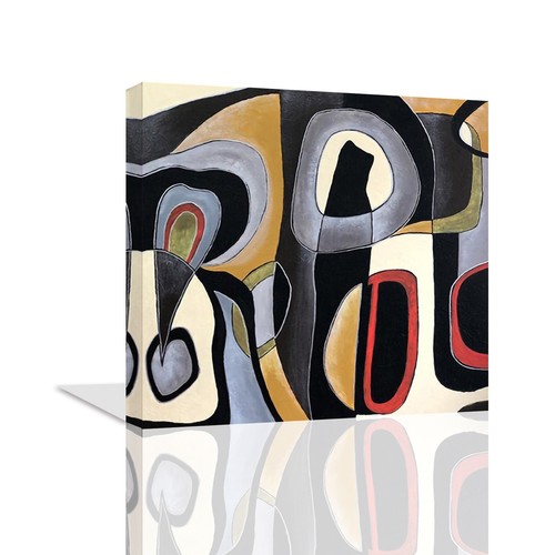 Quadro olio astratto dipinto - , a