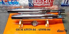 Harley Davidson terminali di scarico originali Softail Fat Boy 65939-04 65950-04