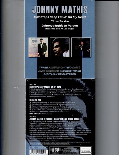 Johnny mathis raindrops - johnny,