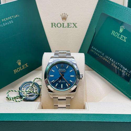 Rolex milgauss 2020 blue dial - milgauss,