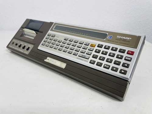 Sharp 1211 pocket computer - sharp,