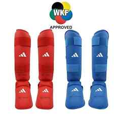 Paratibiapiede imbottito Adidas paratibia con piede Karate Kumite omologato WKF