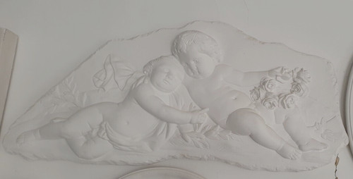 Bassorilievo quadro con putti - quadro,