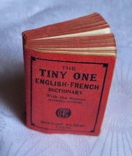 Vintage the tiny one english - english,