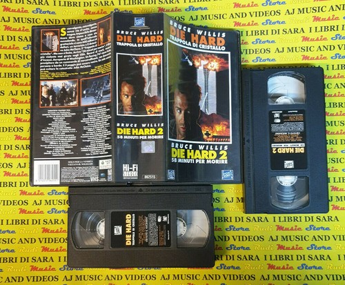 Box vhs film die hard - box*2,