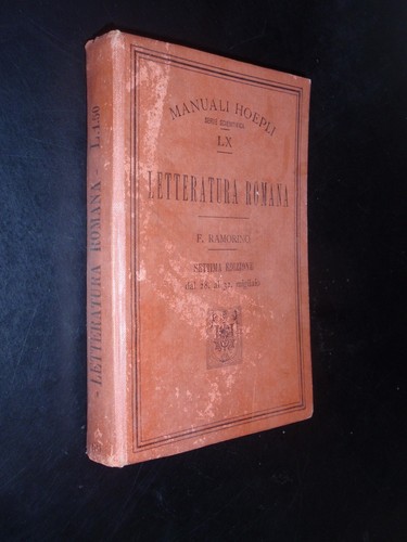 Manuali hoepli ramorino - –,