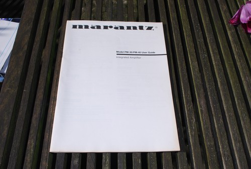 Marantz 40 manuale di - pm-30,
