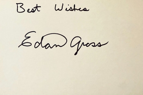 Edan gross autografo firmato - gross,