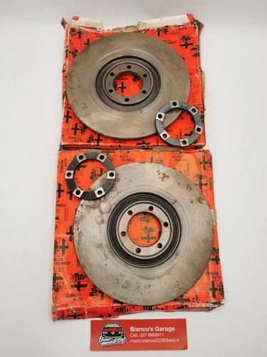 Coppia dischi freno alfa romeo - coppia,