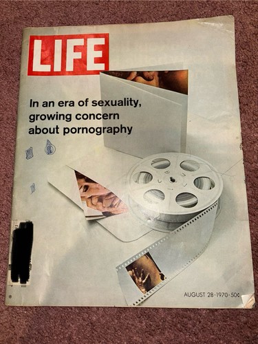 Vintage life magazine - magazine, era
