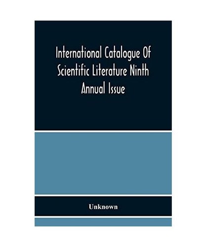 International catalogue - catalogue, of
