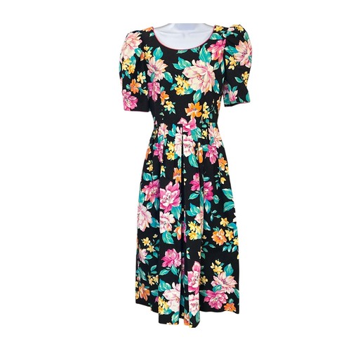 Abito midi vintage lanz - abito,