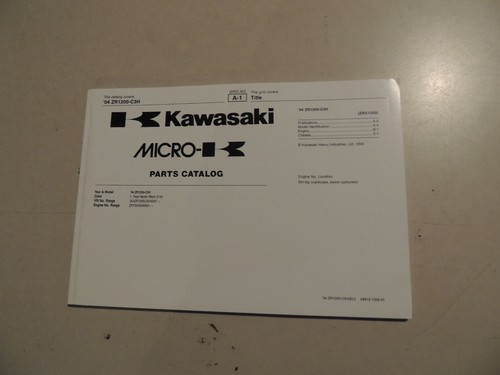 Elenco ricambi kawasaki zrx - ricambi,