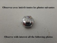 RARE COURONNE MIREXAL ACIER CROWN Ø 6 mm tige 0,9 Thick 3 mm