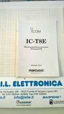 MANUALE IN ITALIANO istruzioni d'uso per ICOM IC-T8E