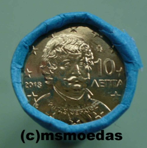 Griechenland cent rolle - 10,