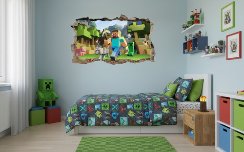 Adesivo murale minecraft - murale, craft