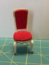 Sedia imbottita rossa Ideal